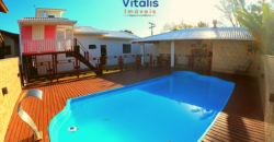Casa em Imbituba, no bairro Alto Arroio á 70 metros até a Lagoa de Ibiraquera