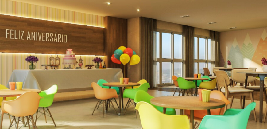 Apartamento na Praia da Vila, localizado no ACQUA VILA HOME CLUB