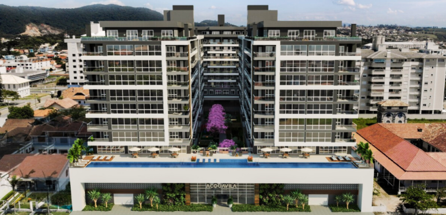 Apartamento na Praia da Vila, localizado no ACQUA VILA HOME CLUB
