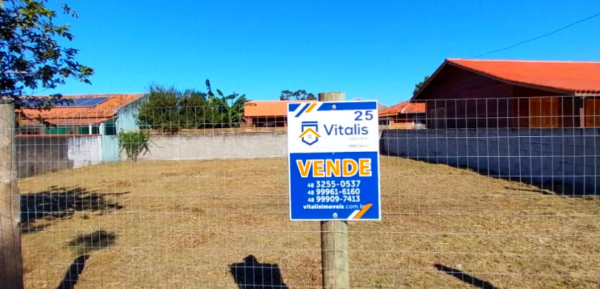 Terreno em Imbituba, localizado no bairro Alto Arroio a 150 metros até a lagoa de Ibiraquera
