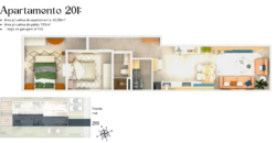 Apartamentos em Imbituba a 100 metros até a lagoa de Ibiraquera