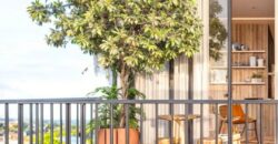 Apartamento no Village com vista para o mar.