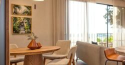 Apartamento no Village com vista para o mar.