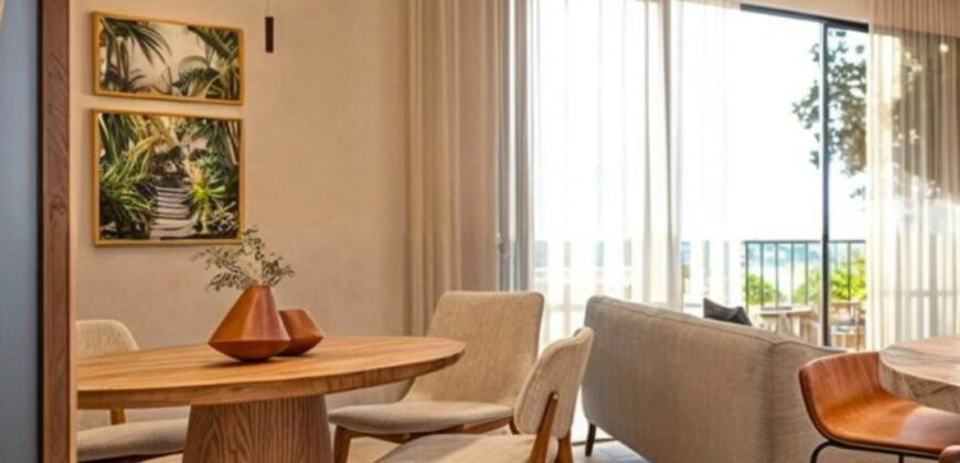 Apartamento no Village com vista para o mar.