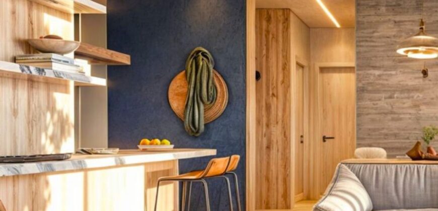 Apartamento no Village com vista para o mar.