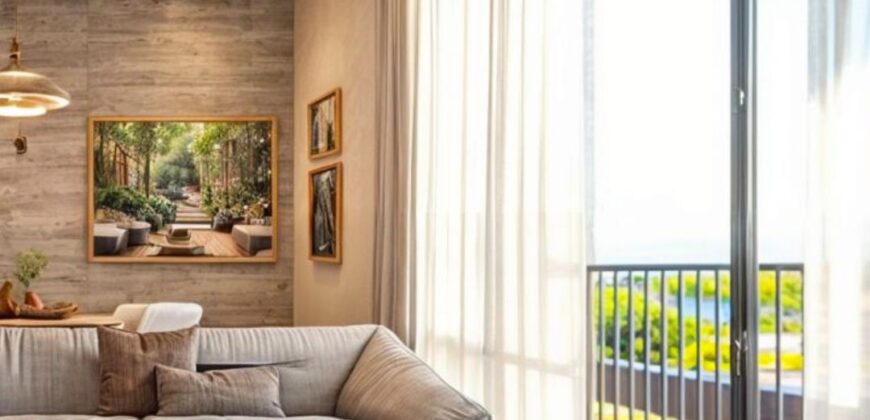 Apartamento no Village com vista para o mar.
