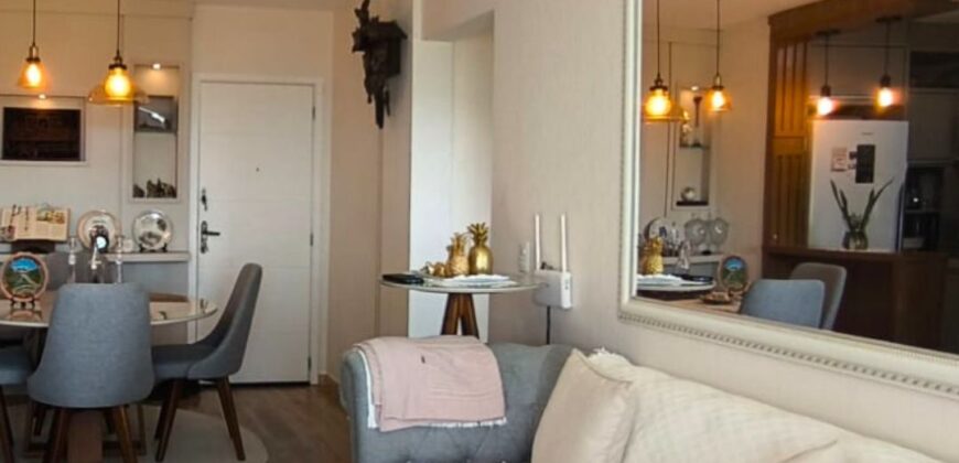 Apartamento com vista para o mar, no Residencial Mirante do Atlântico, situado na bairro Village em Imbituba