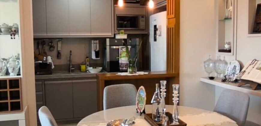 Apartamento com vista para o mar, no Residencial Mirante do Atlântico, situado na bairro Village em Imbituba