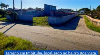 Terreno em Imbituba localizado no bairro Boa Vista